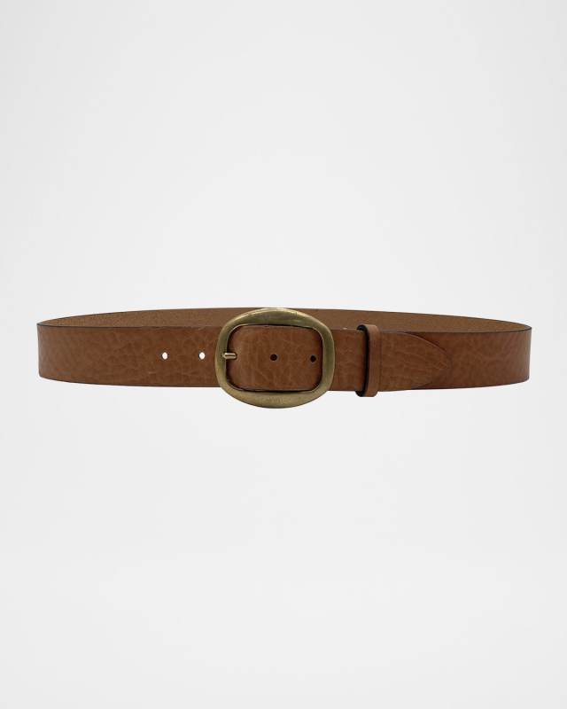 Buckle Cow Leather Belt